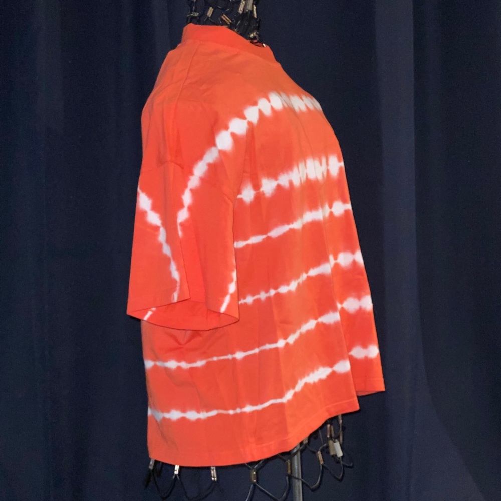 Final Price! Calvin Klein Keywest Caliente Combo Tie-Dyed Crop Tee  Size XL - Picture 3 of 7